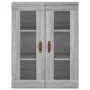 Armario de pared gris Sonoma 69,5x34x90 cm de vidaXL, Aparadores - Ref: Foro24-828458, Precio: 83,78 €, Descuento: %