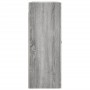 Armario de pared gris Sonoma 69,5x34x90 cm de vidaXL, Aparadores - Ref: Foro24-828458, Precio: 87,54 €, Descuento: %