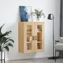 Armario de pared roble Sonoma 69,5x34x90 cm de vidaXL, Aparadores - Ref: Foro24-828479, Precio: 85,75 €, Descuento: %