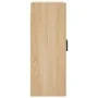 Armario de pared roble Sonoma 69,5x34x90 cm de vidaXL, Aparadores - Ref: Foro24-828479, Precio: 85,75 €, Descuento: %