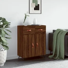 Sideboard aus eichenbraunem Holzwerkstoff, 69,5 x 34 x 90 cm von vidaXL, Sideboards - Ref: Foro24-827955, Preis: 84,87 €, Rab...