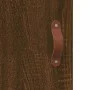 Aparador de madera de ingeniería marrón roble 69,5x34x90 cm de vidaXL, Aparadores - Ref: Foro24-827955, Precio: 84,85 €, Desc...