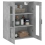Concrete gray wall cabinet 69.5x34x90 cm by vidaXL, Sideboards - Ref: Foro24-828480, Price: 88,80 €, Discount: %