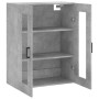 Concrete gray wall cabinet 69.5x34x90 cm by vidaXL, Sideboards - Ref: Foro24-828480, Price: 88,80 €, Discount: %