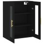 Black wall cabinet 69.5x34x90 cm by vidaXL, Sideboards - Ref: Foro24-828469, Price: 84,00 €, Discount: %
