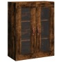 Wandschrank aus geräucherter Eiche, 69,5 x 34 x 90 cm von vidaXL, Sideboards - Ref: Foro24-828457, Preis: 72,03 €, Rabatt: %