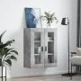 Concrete gray wall cabinet 69.5x34x90 cm by vidaXL, Sideboards - Ref: Foro24-828496, Price: 68,51 €, Discount: %