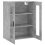 Concrete gray wall cabinet 69.5x34x90 cm by vidaXL, Sideboards - Ref: Foro24-828496, Price: 68,51 €, Discount: %