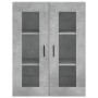 Betongrauer Wandschrank 69,5x34x90 cm von vidaXL, Sideboards - Ref: Foro24-828496, Preis: 68,35 €, Rabatt: %
