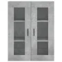Concrete gray wall cabinet 69.5x34x90 cm by vidaXL, Sideboards - Ref: Foro24-828496, Price: 68,51 €, Discount: %