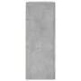 Armario de pared gris hormigón 69,5x34x90 cm de vidaXL, Aparadores - Ref: Foro24-828496, Precio: 67,70 €, Descuento: %
