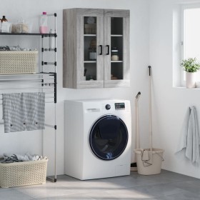 Sonoma gray wall cabinet 69.5x34x90 cm by vidaXL, Sideboards - Ref: Foro24-828482, Price: 80,14 €, Discount: %