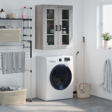 Sonoma gray wall cabinet 69.5x34x90 cm by vidaXL, Sideboards - Ref: Foro24-828482, Price: 79,92 €, Discount: %