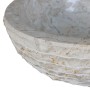 Lavabo de mármol 40 cm color crema