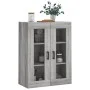 Sonoma grauer Wandschrank 69,5x34x90 cm von vidaXL, Sideboards - Ref: Foro24-828482, Preis: 79,05 €, Rabatt: %