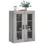 Sonoma gray wall cabinet 69.5x34x90 cm by vidaXL, Sideboards - Ref: Foro24-828482, Price: 79,92 €, Discount: %