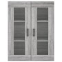 Sonoma gray wall cabinet 69.5x34x90 cm by vidaXL, Sideboards - Ref: Foro24-828482, Price: 79,92 €, Discount: %