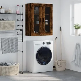 Smoked oak wall cabinet 69.5x34x90 cm by vidaXL, Sideboards - Ref: Foro24-828497, Price: 80,84 €, Discount: %