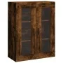Wandschrank aus geräucherter Eiche, 69,5 x 34 x 90 cm von vidaXL, Sideboards - Ref: Foro24-828497, Preis: 80,79 €, Rabatt: %
