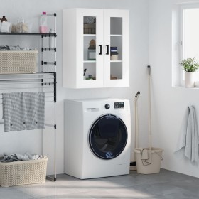 Armario de pared blanco 69,5x34x90 cm de vidaXL, Aparadores - Ref: Foro24-828476, Precio: 92,69 €, Descuento: %