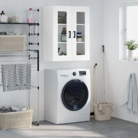 White wall cabinet 69.5x34x90 cm by vidaXL, Sideboards - Ref: Foro24-828476, Price: 88,22 €, Discount: %