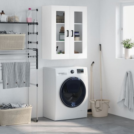 White wall cabinet 69.5x34x90 cm by vidaXL, Sideboards - Ref: Foro24-828476, Price: 92,76 €, Discount: %