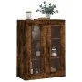 Wandschrank aus geräucherter Eiche, 69,5 x 34 x 90 cm von vidaXL, Sideboards - Ref: Foro24-828497, Preis: 80,79 €, Rabatt: %