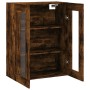 Wandschrank aus geräucherter Eiche, 69,5 x 34 x 90 cm von vidaXL, Sideboards - Ref: Foro24-828497, Preis: 81,90 €, Rabatt: %