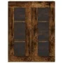 Wandschrank aus geräucherter Eiche, 69,5 x 34 x 90 cm von vidaXL, Sideboards - Ref: Foro24-828497, Preis: 80,79 €, Rabatt: %