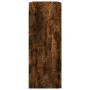 Smoked oak wall cabinet 69.5x34x90 cm by vidaXL, Sideboards - Ref: Foro24-828497, Price: 80,79 €, Discount: %