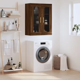 Oak brown wall cabinet 69.5x34x90 cm by vidaXL, Sideboards - Ref: Foro24-828475, Price: 86,70 €, Discount: %