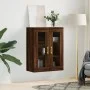 Armario de pared marrón roble 69,5x34x90 cm de vidaXL, Aparadores - Ref: Foro24-828475, Precio: 86,68 €, Descuento: %