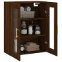 Armario de pared marrón roble 69,5x34x90 cm de vidaXL, Aparadores - Ref: Foro24-828475, Precio: 86,68 €, Descuento: %