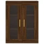Armario de pared marrón roble 69,5x34x90 cm de vidaXL, Aparadores - Ref: Foro24-828475, Precio: 86,68 €, Descuento: %