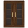 Armario de pared marrón roble 69,5x34x90 cm de vidaXL, Aparadores - Ref: Foro24-828475, Precio: 87,89 €, Descuento: %