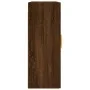 Armario de pared marrón roble 69,5x34x90 cm de vidaXL, Aparadores - Ref: Foro24-828475, Precio: 86,68 €, Descuento: %
