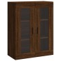 Wandschrank aus brauner Eiche 69,5x34x90 cm von vidaXL, Sideboards - Ref: Foro24-828499, Preis: 73,76 €, Rabatt: %