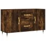 Sideboard aus geräuchertem Eichenholzwerkstoff, 100 x 36 x 60 cm von vidaXL, Sideboards - Ref: Foro24-828153, Preis: 102,26 €...