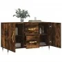 Sideboard aus geräuchertem Eichenholzwerkstoff, 100 x 36 x 60 cm von vidaXL, Sideboards - Ref: Foro24-828153, Preis: 102,26 €...