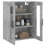 Armario de pared gris hormigón 69,5x34x90 cm de vidaXL, Aparadores - Ref: Foro24-828504, Precio: 70,28 €, Descuento: %