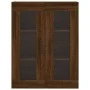 Eichenbrauner Wandschrank 69,5x34x90 cm von vidaXL, Sideboards - Ref: Foro24-828507, Preis: 72,55 €, Rabatt: %