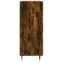 Smoked oak engineered wood sideboard 69.5x34x90 cm by vidaXL, Sideboards - Ref: Foro24-828025, Price: 68,04 €, Discount: %