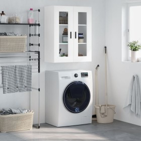 Armario de pared blanco 69,5x34x90 cm de vidaXL, Aparadores - Ref: Foro24-828492, Precio: 93,17 €, Descuento: %