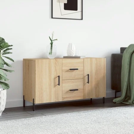 Engineered wood sideboard in Sonoma oak, 100x36x60 cm. by vidaXL, Sideboards - Ref: Foro24-828183, Price: 87,02 €, Discount: %