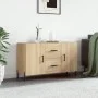 Engineered wood sideboard in Sonoma oak, 100x36x60 cm. by vidaXL, Sideboards - Ref: Foro24-828183, Price: 87,02 €, Discount: %