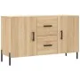Engineered wood sideboard in Sonoma oak, 100x36x60 cm. by vidaXL, Sideboards - Ref: Foro24-828183, Price: 87,02 €, Discount: %