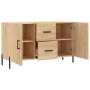 Engineered wood sideboard in Sonoma oak, 100x36x60 cm. by vidaXL, Sideboards - Ref: Foro24-828183, Price: 87,91 €, Discount: %