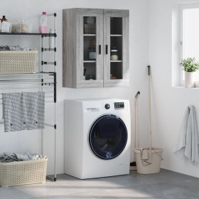 Sonoma gray wall cabinet 69.5x34x90 cm by vidaXL, Sideboards - Ref: Foro24-828498, Price: 70,60 €, Discount: %