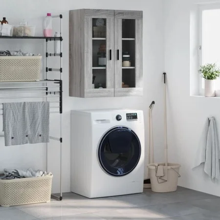 Sonoma gray wall cabinet 69.5x34x90 cm by vidaXL, Sideboards - Ref: Foro24-828498, Price: 70,60 €, Discount: %