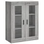 Armario de pared gris Sonoma 69,5x34x90 cm de vidaXL, Aparadores - Ref: Foro24-828498, Precio: 69,76 €, Descuento: %